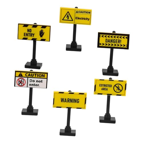 HEMOTON 6 Stücke Warnzeichen Miniatur Ampel Signage Mini Track Verkehrs Zeichen Zeichen Gebogene Schiene Digitale Micro Ampeln Abnehmbare Teile Abs HEMOTON 6 Stücke Warnzeichen Miniatur Ampel Signage Mini Track Verkehrs Zeichen Zeichen Gebogene Schiene Digitale Micro Ampeln Abnehmbare Teile Abs von HEMOTON