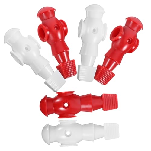HEMOTON 6 Teiliges Fußballmaschinen Zubehör Fußball Mini Fußball Tischfußballpuppen Tischfußballspieler Fußballspielzubehör Tischfußballteile Tischfußballzubehör HEMOTON 6 Teiliges Fußballmaschinen Zubehör Fußball Mini Fußball Tischfußballpuppen Tischfußballspieler Fußballspielzubehör Tischfußballteile Tischfußballzubehör von HEMOTON