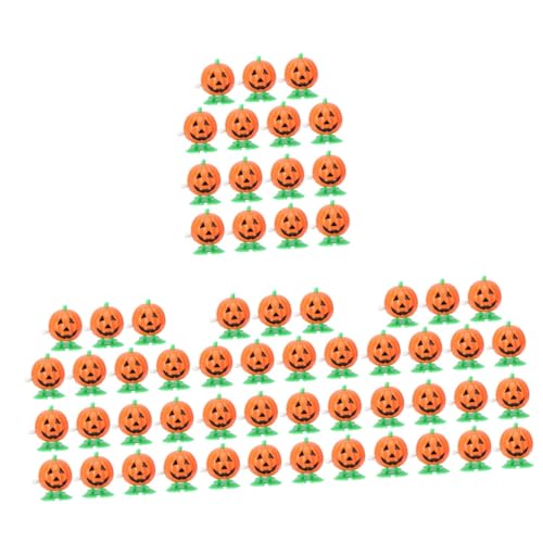 HEMOTON 60 Stck. Teiliges Halloween Aufziehspielzeug mit Lustigem Kürbisdesign und Partydekoration Wind Up Laufspielzeug Fördert Fantasie und Spaß von HEMOTON