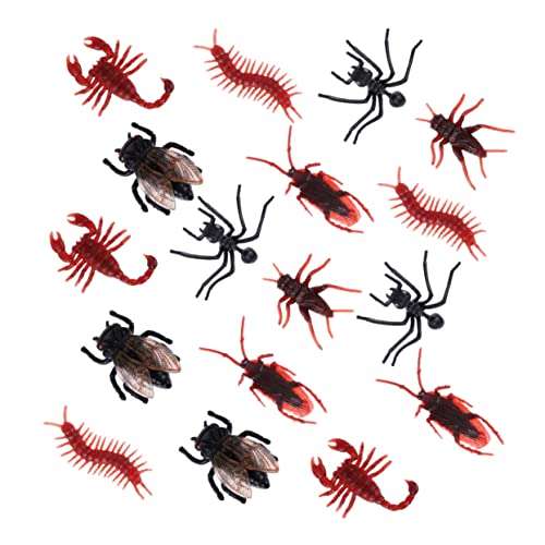 HEMOTON 60 Stück Haarschmuck für Insekten Insektenspielzeug für Frosch Mini-Frösche Spinne Stabheuschrecke Halloween Halloween Toys Simulation realistisch Plastik HEMOTON 60 Stück Haarschmuck für Insekten Insektenspielzeug für Frosch Mini-Frösche Spinne Stabheuschrecke Halloween Halloween Toys Simulation realistisch Plastik von HEMOTON