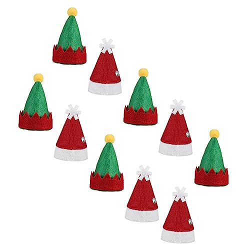 HEMOTON 60 Stück Mini Weihnachtsmützen Lustige Candy Santa Caps für Kleine Dekorationen für Weihnachtsfeiern und Festliche Bastelprojekte HEMOTON 60 Stück Mini Weihnachtsmützen Lustige Candy Santa Caps für Kleine Dekorationen für Weihnachtsfeiern und Festliche Bastelprojekte von HEMOTON