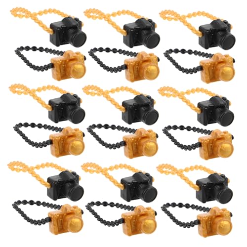 HEMOTON 60 Stück Teiliges Miniatur Vintage Kamera mit Goldkette und Schwarzer Kette Kamera für Puppenhaus Dekoration Tragbares für Stilvolles und Vielseitiges Fotografie-Accessoire HEMOTON 60 Stück Teiliges Miniatur Vintage Kamera mit Goldkette und Schwarzer Kette Kamera für Puppenhaus Dekoration Tragbares für Stilvolles und Vielseitiges Fotografie-Accessoire von HEMOTON