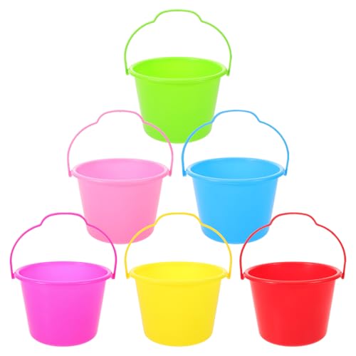 HEMOTON 6Pcs Beach Eimer Set Sand Eimer Wasser Eimer Sandbox Eimer Eimer Plastik Eimer Kinder Beach Spielzeug Reisen Sandspielzeug HEMOTON 6Pcs Beach Eimer Set Sand Eimer Wasser Eimer Sandbox Eimer Eimer Plastik Eimer Kinder Beach Spielzeug Reisen Sandspielzeug von HEMOTON