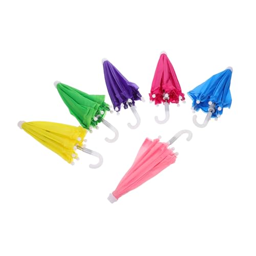 HEMOTON 6St Mini-Regenschirm Mini-Reibe digitaler Regenschirm Revers Brosche Miniaturregenschirm Spielzeugregenschirm Kleiner Regenschirm für Puppen Hausdekoration Mini -Regenschirm Stoff HEMOTON 6St Mini-Regenschirm Mini-Reibe digitaler Regenschirm Revers Brosche Miniaturregenschirm Spielzeugregenschirm Kleiner Regenschirm für Puppen Hausdekoration Mini -Regenschirm Stoff von HEMOTON