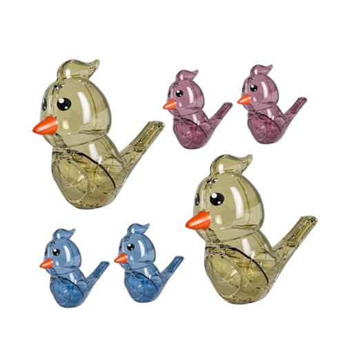 HEMOTON 6St Wasservogelpfeifenspielzeug für Vogel Kinderparty Zubehör für Kleinkinder Vogel Vogelpfeifen für Erwachsene Zugpfeife Plastik HEMOTON 6St Wasservogelpfeifenspielzeug für Vogel Kinderparty Zubehör für Kleinkinder Vogel Vogelpfeifen für Erwachsene Zugpfeife Plastik von HEMOTON