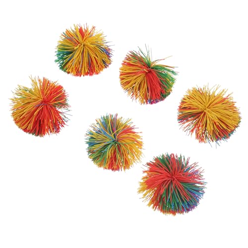 HEMOTON 6Stücke Flauschige Bälle Stressabbau für Springender Silikon Ball Sensorisches Fidget Zufälligen Farben HEMOTON 6Stücke Flauschige Bälle Stressabbau für Springender Silikon Ball Sensorisches Fidget Zufälligen Farben von HEMOTON