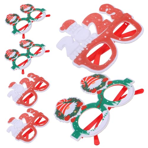 HEMOTON 6st Girlande Weihnachtsfeier Kostüm Partybrille Prop Gläser Für Die Dekoration Weihnachtsdekoration Weihnachtsbaum- Dekorative Gläser Für Partys Weihnachten Tür Plastik HEMOTON 6st Girlande Weihnachtsfeier Kostüm Partybrille Prop Gläser Für Die Dekoration Weihnachtsdekoration Weihnachtsbaum- Dekorative Gläser Für Partys Weihnachten Tür Plastik von HEMOTON