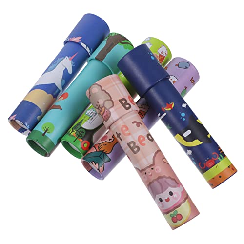 HEMOTON Kinder-Kaleidoskop-Spielzeug Aus Papier 6er-Pack Pädagogisches Kinderspielzeug Geburtstagsparty- Vorschul-lernspielzeug von HEMOTON