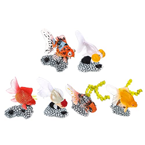 HEMOTON 6st Zierfischmodell Künstlicher Fisch Dekorationen Für Aquarien Fische Aquarium Ornamente Qualle Gefälschtes Aquarium Figuren Sich Bewegender Falscher Fisch PVC HEMOTON 6st Zierfischmodell Künstlicher Fisch Dekorationen Für Aquarien Fische Aquarium Ornamente Qualle Gefälschtes Aquarium Figuren Sich Bewegender Falscher Fisch PVC von HEMOTON