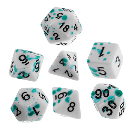 HEMOTON Brettspiel-würfelset – 7 Große Mit Großen Zahlen Perfekt Für Versammlungen von HEMOTON