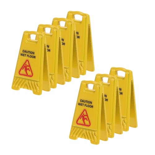 HEMOTON 7 Stück Teiliges Miniatur Dollhouse Wet Floor Signs aus Langlebiger Realistische Gelbe Warnschilder für Puppenhaus Mini Garten Kindersicheres Lernspielzeug Farbecht und Kompakt HEMOTON 7 Stück Teiliges Miniatur Dollhouse Wet Floor Signs aus Langlebiger Realistische Gelbe Warnschilder für Puppenhaus Mini Garten Kindersicheres Lernspielzeug Farbecht und Kompakt von HEMOTON