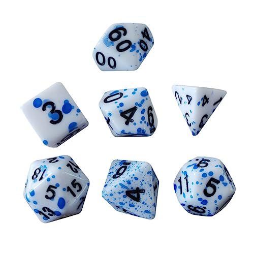 HEMOTON Lustige Würfelspiel-Requisiten – 7 Würfel Für Familientreffen Brettspiele von HEMOTON