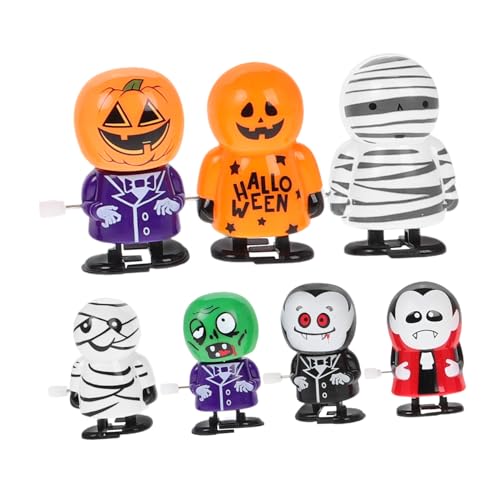 HEMOTON 7St Halloween-Aufziehspielzeug Roboter Trick Film Monster Halloween Halloween Toys halloweendeko Cartoon- zum Aufziehen Aufziehspielzeug für Party Plastik HEMOTON 7St Halloween-Aufziehspielzeug Roboter Trick Film Monster Halloween Halloween Toys halloweendeko Cartoon- zum Aufziehen Aufziehspielzeug für Party Plastik von HEMOTON