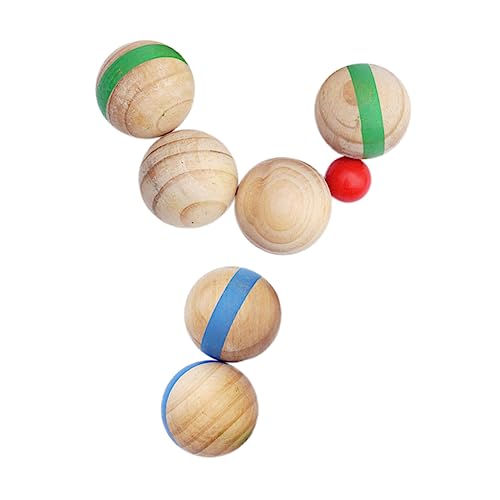 HEMOTON Holzgras 7-teilig Sicheres Spielzeug Für Outdoor-Sportarten Für Jungen Und Mädchen von HEMOTON