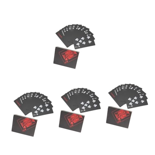 HEMOTON 8 Kartons Brettspiele nach Hause Pokerspiel für Party PVC-Pokerkarten Kartenspielen Campingzubehör Tally Ho Spielkarten 2-Spieler-Spiele für Erwachsene gedruckte Karten Schüttgut von HEMOTON