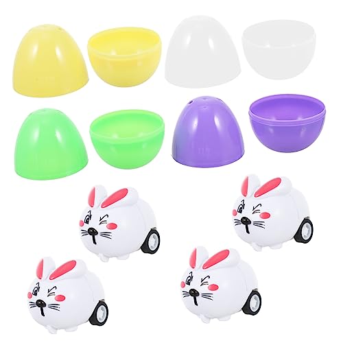 HEMOTON 8 Sätze Hasenwagen-eier Osterspielzeug Ostern Gefülltes Ei Entzückende Mit Ostern Gefüllte Eier Osterauto Osterhasen Ostervorräte Wickelkästen Plastik Colorful HEMOTON 8 Sätze Hasenwagen-eier Osterspielzeug Ostern Gefülltes Ei Entzückende Mit Ostern Gefüllte Eier Osterauto Osterhasen Ostervorräte Wickelkästen Plastik Colorful von HEMOTON