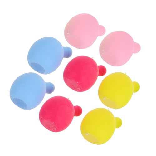 HEMOTON 8 Stück Blasenblasenkern für interaktives Interaktive Spielzeuge Quetschspielzeugeinsatz Quetschspielzeugzubehör Quietscher ersatz PVC von HEMOTON