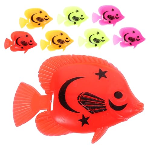 HEMOTON 8 Stück Kunststoff Künstliche Fische für Aquarien Dekorative Schwimmende Fische Aquarium Ornament für Aquarien und Terrarien Farben Zufällig Wasserspielzeug HEMOTON 8 Stück Kunststoff Künstliche Fische für Aquarien Dekorative Schwimmende Fische Aquarium Ornament für Aquarien und Terrarien Farben Zufällig Wasserspielzeug von HEMOTON