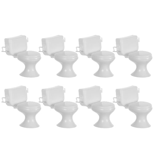 HEMOTON 8 Stück Mini-Toilettensitz Spielzeug Puppenhausmöbel Miniatur-Badezimmer Baby-Toilette Spielzeug Winziger Kuchendeckel Badezimmermöbel Puppenhauszubehör HEMOTON 8 Stück Mini-Toilettensitz Spielzeug Puppenhausmöbel Miniatur-Badezimmer Baby-Toilette Spielzeug Winziger Kuchendeckel Badezimmermöbel Puppenhauszubehör von HEMOTON