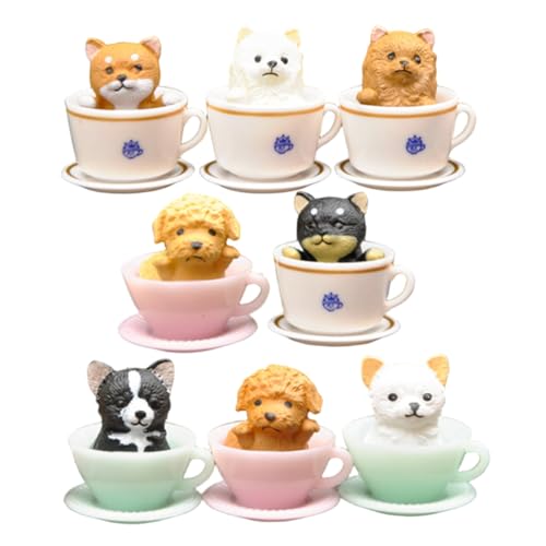 HEMOTON 8 Stück Realistische Katze In Tasse Heimdekoration Winzige Hunde Und Katzenfiguren Katzen Plüschtiere Realistische Katzenfigur In Tasse Katzen Miniaturfigur HEMOTON 8 Stück Realistische Katze In Tasse Heimdekoration Winzige Hunde Und Katzenfiguren Katzen Plüschtiere Realistische Katzenfigur In Tasse Katzen Miniaturfigur von HEMOTON