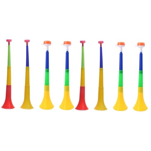 HEMOTON 8 Stück Teiliges Cheer Horn aus Lautes Tröten für Vielseitiges Sport und Partyhorn zum Anfeuern bei Fußballspielen Schulfeiern und Outdoor Events Zufällige Farbe Zufällige Farbe HEMOTON 8 Stück Teiliges Cheer Horn aus Lautes Tröten für Vielseitiges Sport und Partyhorn zum Anfeuern bei Fußballspielen Schulfeiern und Outdoor Events Zufällige Farbe Zufällige Farbe von HEMOTON