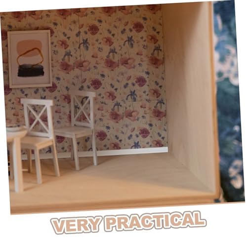 HEMOTON 8 Stück Teiliges Miniatur Dollhouse Zierleisten Stabile Skirting Boards und Dekorative Molding Trims DIY Bastelzubehör für Mini Hausmodelle Vielseitig Einsetzbar zur Mikro HEMOTON 8 Stück Teiliges Miniatur Dollhouse Zierleisten Stabile Skirting Boards und Dekorative Molding Trims DIY Bastelzubehör für Mini Hausmodelle Vielseitig Einsetzbar zur Mikro von HEMOTON