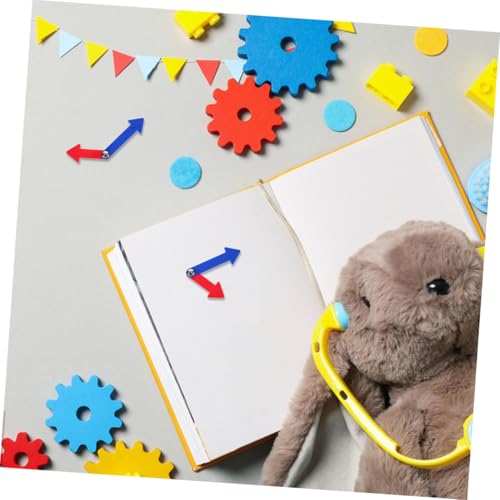 HEMOTON 8 Stück Teiliges Set Wiederverwendbare Kunststoff Uhrzeiger für DIY Lernspielzeug zur Zeiterkennung Robuste Minuten und Stundenzeiger für Frühkindliche Bildung und Bastelbedarf HEMOTON 8 Stück Teiliges Set Wiederverwendbare Kunststoff Uhrzeiger für DIY Lernspielzeug zur Zeiterkennung Robuste Minuten und Stundenzeiger für Frühkindliche Bildung und Bastelbedarf von HEMOTON
