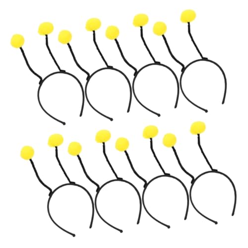 HEMOTON 8 Stück Tierisches Stirnband Stirnbänder Make -up -stirnband Band Partygeschenke Mit Bienenmotiv Haarband Braunes Stirnband Bommel Ball Elastisches Haarband Yellow Eisendraht HEMOTON 8 Stück Tierisches Stirnband Stirnbänder Make -up -stirnband Band Partygeschenke Mit Bienenmotiv Haarband Braunes Stirnband Bommel Ball Elastisches Haarband Yellow Eisendraht von HEMOTON
