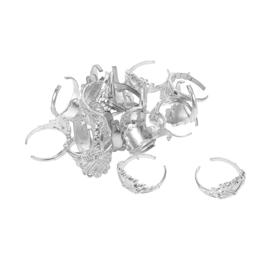 HEMOTON 80 Stück Teiliges Miniatur Puppenkrönchen Leichte Kunststoff Tiara für Puppenhaus Vielseitiges Kopfschmuck Zubehör zum Verkleiden und Rollenspiel Geeignet für Puppenfans von HEMOTON