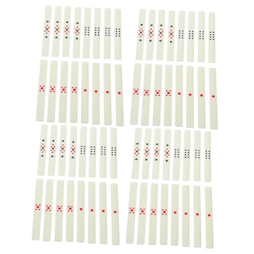 HEMOTON 88St Chip-Stick Ornament-Rack-Dekoration vollautomatisches Mahjong Mahjong-Chips Mahjong Zubehör Wertungsstäbe für Mahjong-Spiele Zählen von Stöcken für die Spielwertung Plastik von HEMOTON