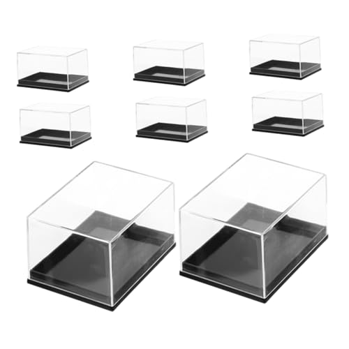 HEMOTON 8st Muschel-displaybox Schaukästen Probenboxen Edelstein-etui Rock-Display Edelstein Vitrine Vitrinenregal Kleines Edelstein-präsentationsregal Edelstein-Display Plastik HEMOTON 8st Muschel-displaybox Schaukästen Probenboxen Edelstein-etui Rock-Display Edelstein Vitrine Vitrinenregal Kleines Edelstein-präsentationsregal Edelstein-Display Plastik von HEMOTON