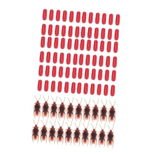HEMOTON 92 Stück 1 Satz Blutpillen-simulationsschaben-Set Witziges Streichpaket Streiche Für Erwachsene Gruseliges Halloween Gefälscht Halloween -Party Aufkleber Plastik Green HEMOTON 92 Stück 1 Satz Blutpillen-simulationsschaben-Set Witziges Streichpaket Streiche Für Erwachsene Gruseliges Halloween Gefälscht Halloween -Party Aufkleber Plastik Green von HEMOTON