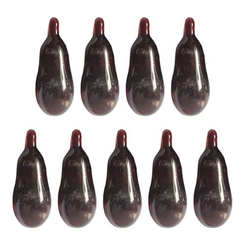 HEMOTON 9st Gefälschte Blutkapseln Vampir-Zombie-Blut Kunstblutgel Vampir-kostüm Zombie-Cosplay-Requisiten Halloween-streichzubehör Horror-Trick-Spielzeug Theaterblut Vampir Blut Rot von HEMOTON