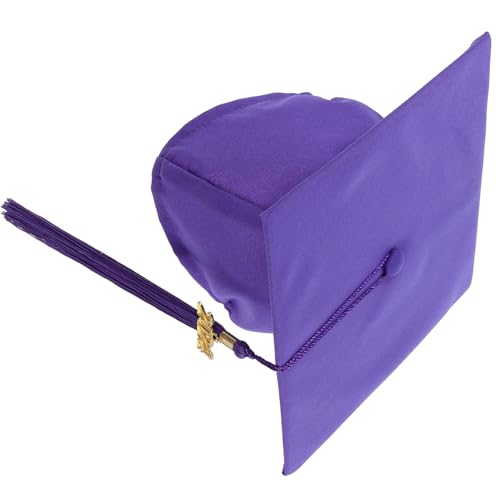 HEMOTON Polyester Graduation Cap Grüner Hut Hut Für Abschlussfeier Party Favor von HEMOTON