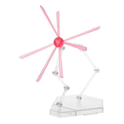 HEMOTON Action Figure Display Stand mit Effekten DIY Montage für Modelle Flexibles Design Tragbar Schnell Aufbaubar für Sammler und Kreative Präsentationen von HEMOTON