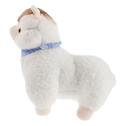 HEMOTON Alpaka-modellier-plüschpuppe Kunstalpaka-Spielzeug Pelztierpuppe Ideal Für Kinder Und Erwachsene von HEMOTON