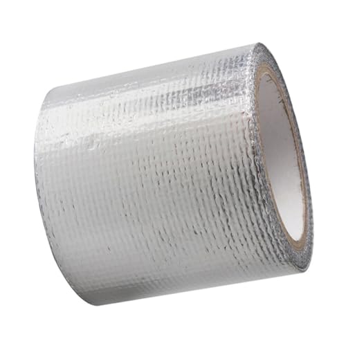 HEMOTON Aluminium Verstärktes Klebeband für Rc Auto Karosserien Hitzebeständig mit Glasfasernetz Starke Haftung Schutzfolie für Modellfahrzeuge Silberfarben von HEMOTON