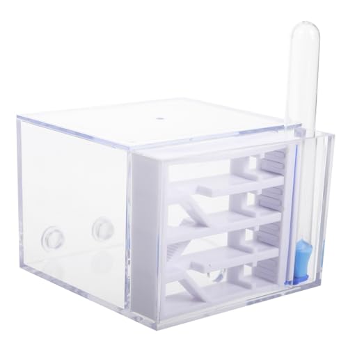 HEMOTON Ameisenburg lernspielzeug Ameisennest Farm Wissenschaftliches Experimentierset für Ameisenzuchtschloss Ameisenlebensraum Science-Kit für Acryl Transparent von HEMOTON