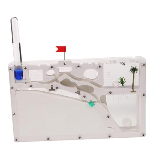 HEMOTON Ant Nest Farm Lernset mit Transparentem Beobachtungsbehälter Natürlichem Ameisenhaus für Pädagogisches Wissenschaftsexperiment Realistische Ameisenhabitate Fördert Beobachtungs HEMOTON Ant Nest Farm Lernset mit Transparentem Beobachtungsbehälter Natürlichem Ameisenhaus für Pädagogisches Wissenschaftsexperiment Realistische Ameisenhabitate Fördert Beobachtungs von HEMOTON