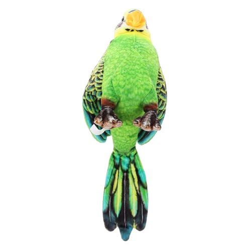 HEMOTON Ara Papagei Stofftier Spielzeug Realistische Vogel Statue Multifunktionale Wohnkultur Ornament von HEMOTON