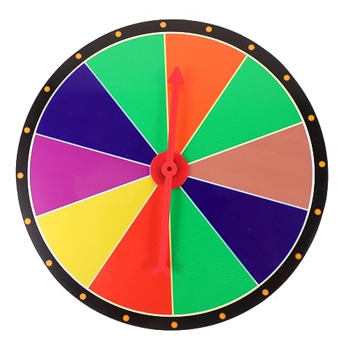 HEMOTON Preisrad Für Spiele – 20 cm Größe – Vielseitig Einsetzbar Für Partys Bars Und Mehr von HEMOTON