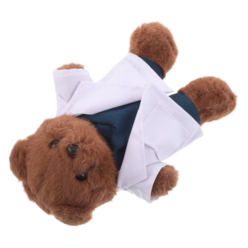 HEMOTON Arztbär Puppe Krankenschwester Anerkennung Plüsch Abschlussfeier Gastgeschenk Bär Abschluss Medizinischer Bär Schulkrankenschwester Plüsch Geburtstagsfeier Gastgeschenk Pp von HEMOTON