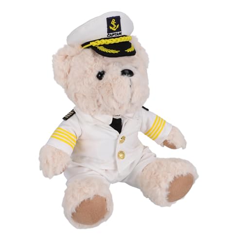 HEMOTON Bär Plüschpuppe Stoffbär Plüschtier Lebendige Bärenpuppe Bär Kuscheltier Stofftiere Kuscheltiere Für Freundin Kuscheltier Für Teenager Kuschelpuppe Beige Pp Baumwolle von HEMOTON