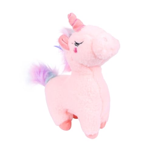 HEMOTON Baumwolle Dekokissen Puppe Plüschkissen Einhorn Puppe Dekokissen Stofftier Rosa HEMOTON Baumwolle Dekokissen Puppe Plüschkissen Einhorn Puppe Dekokissen Stofftier Rosa von HEMOTON