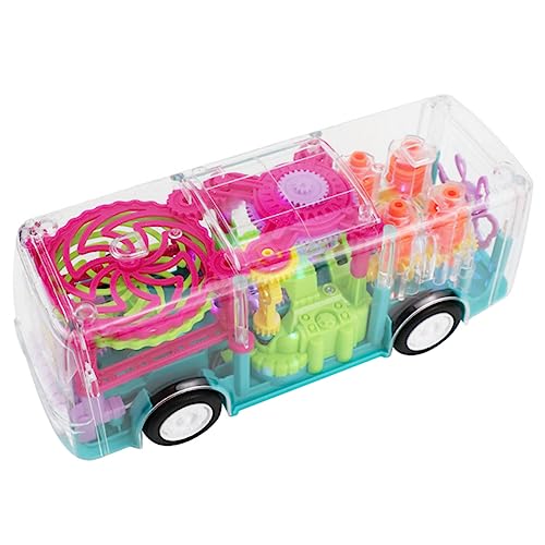HEMOTON Elektrisches Busspielzeug Aus Kunststoff – Kinderauto Mit Musik Lichtern Und Sicherem Material Für Kleinkinder Und Kinder HEMOTON Elektrisches Busspielzeug Aus Kunststoff – Kinderauto Mit Musik Lichtern Und Sicherem Material Für Kleinkinder Und Kinder von HEMOTON