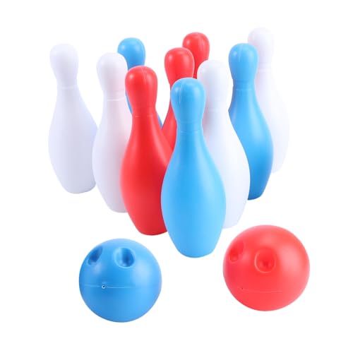 HEMOTON Bowling Set für Umweltfreundliches Kunststoff bowlingspielzeug Pädagogisches Set zur Motorischen Entwicklung Interaktives Freizeitspiel für Drinnen und Draußen für Zufällige Farbe HEMOTON Bowling Set für Umweltfreundliches Kunststoff bowlingspielzeug Pädagogisches Set zur Motorischen Entwicklung Interaktives Freizeitspiel für Drinnen und Draußen für Zufällige Farbe von HEMOTON