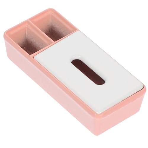 HEMOTON Box Puppenhaus Modellzubehör Miniatur Dekore Miniatur Kleine Taschentuchhalter Raumdekor Taschentuchhalter Modell Miniatur Taschentuchhalter Mikro Requisiten Kinderspielzeug von HEMOTON