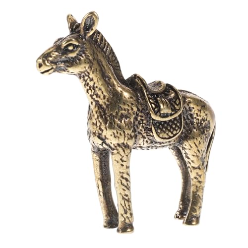HEMOTON Bronzeornamente kleine pferdefiguren Feng-Shui-Ornament Messingfigur Kupfer HEMOTON Bronzeornamente kleine pferdefiguren Feng-Shui-Ornament Messingfigur Kupfer von HEMOTON