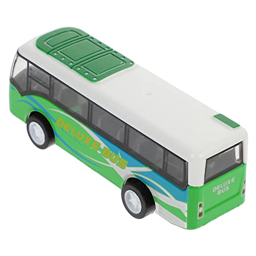 HEMOTON Busmodell Zurückziehen Pädagogisches Autospielzeug Realistisches Autospielzeug Kidcraft-spielset Spielzeugauto Spielen Schulbus Spielzeug Trägheitsauto Auto Zurückziehen von HEMOTON