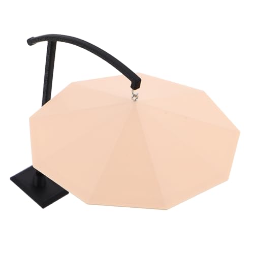 HEMOTON Camping Outdoor Regenschirm Kleiner Regenschirm Zur Dekoration Für Den Außenbereich Für Den Innenhof Sonnenschirm Strand Miniatur Puppenhaus Dekoration Puppenhaus DIY von HEMOTON